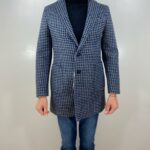 Cappotto piede de poule manuel ritz