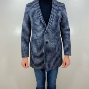 Cappotto piede de poule manuel ritz