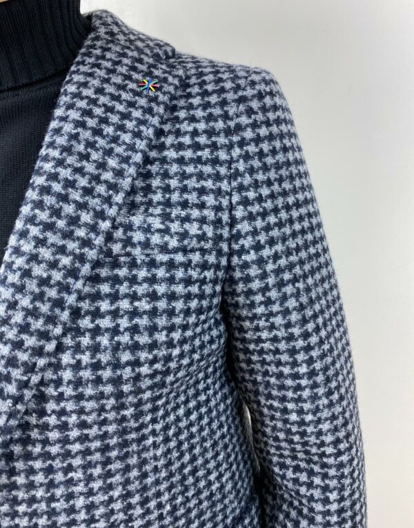 Cappotto piede de poule manuel ritz