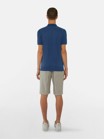 polo in filo logo levriero trussardi pe 23.