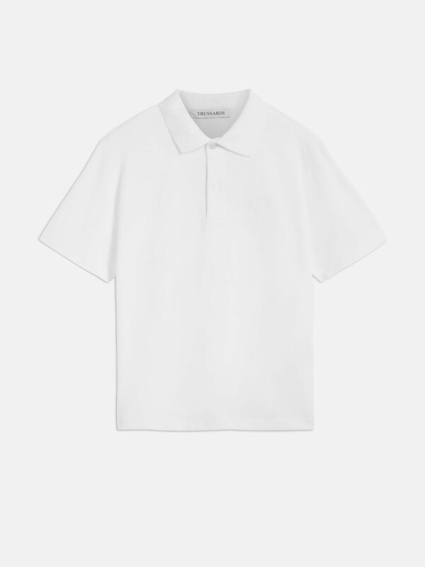 polo logo levriero trussardi pe 23.
