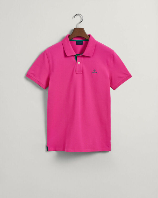 polo pique contrast collar gant pe 23.
