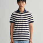polo multi stripe pique gant pe 23.