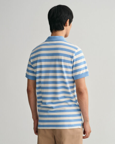 polo multi stripe pique gant pe 23.