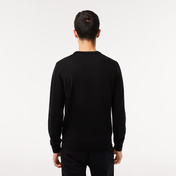 maglia in lana merinos lacoste ai 23.24. art. ah1969