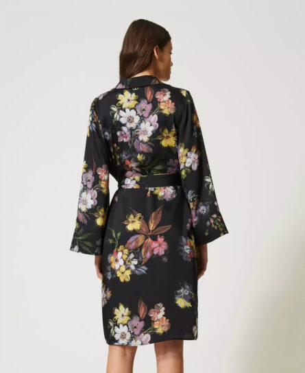 abito chemisier stampa fiore twin set ai 23.24. art.232tp214h