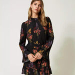 abito corto morbido twin set ai 23.24. art.232tt2471