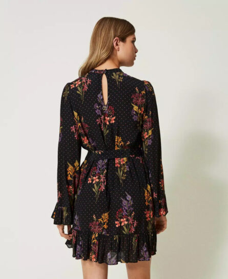 abito corto morbido twin set ai 23.24. art.232tt2471