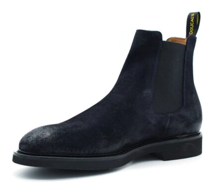 scarpa doucal's ai 23.24. mod. chelsea boot visone blu