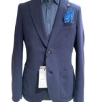 giacca due bottoni slim manuel ritz ai 23.24.