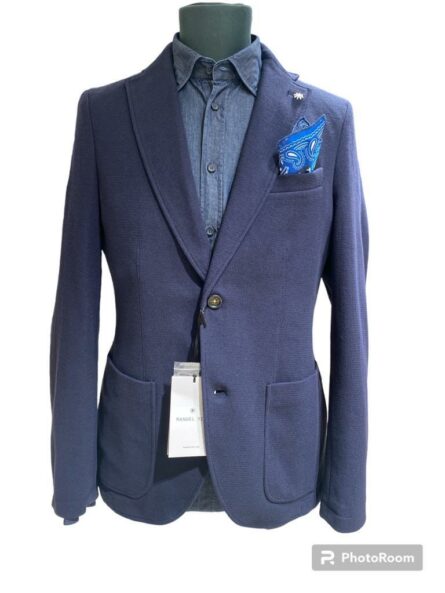 giacca due bottoni slim manuel ritz ai 23.24.