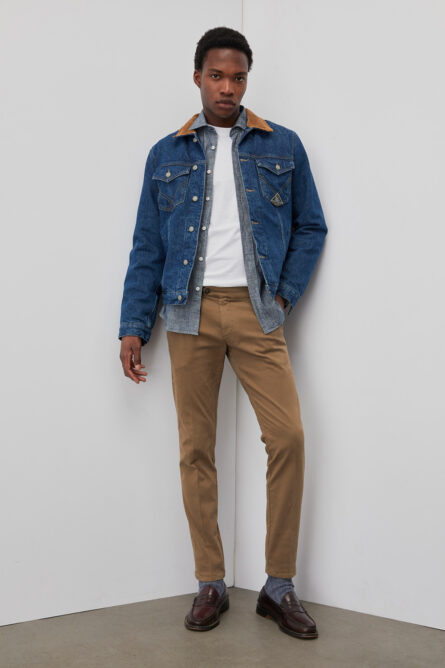 pantalone roy rogers ai23.24. mod. rolf- col. beige