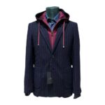 giacca con pettorina e cappuccio amovibile art. for her mulish ai 23.24.