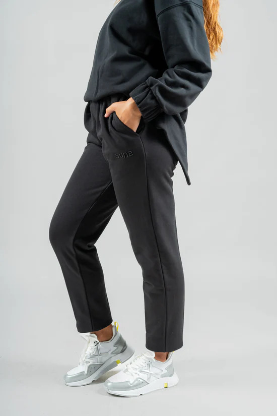 pantalone in felpa suns ai 23.23. mod. ivory - pfs33001d