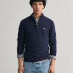 maglia mezza zip regular fit gant ai 23.24.