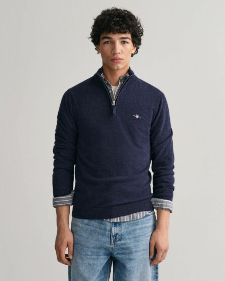 maglia mezza zip regular fit gant ai 23.24.