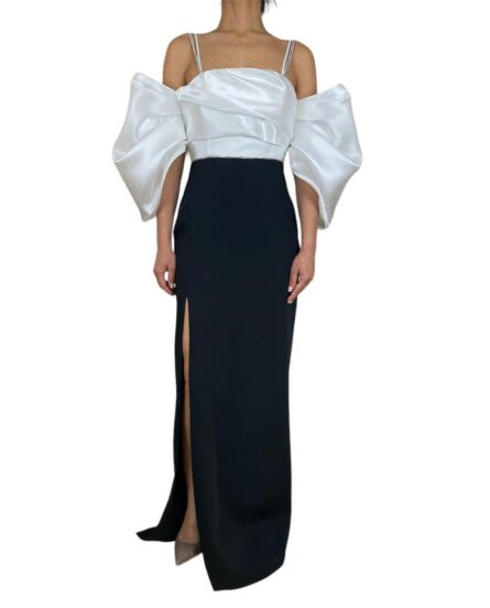 abito lungo con stola art. nn020028 musani pe 24.