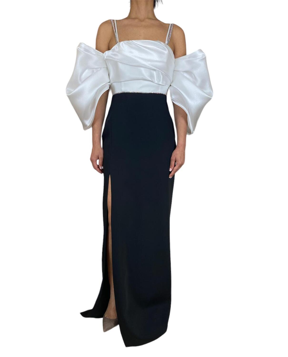 abito lungo con stola art. nn020028 musani pe 24.