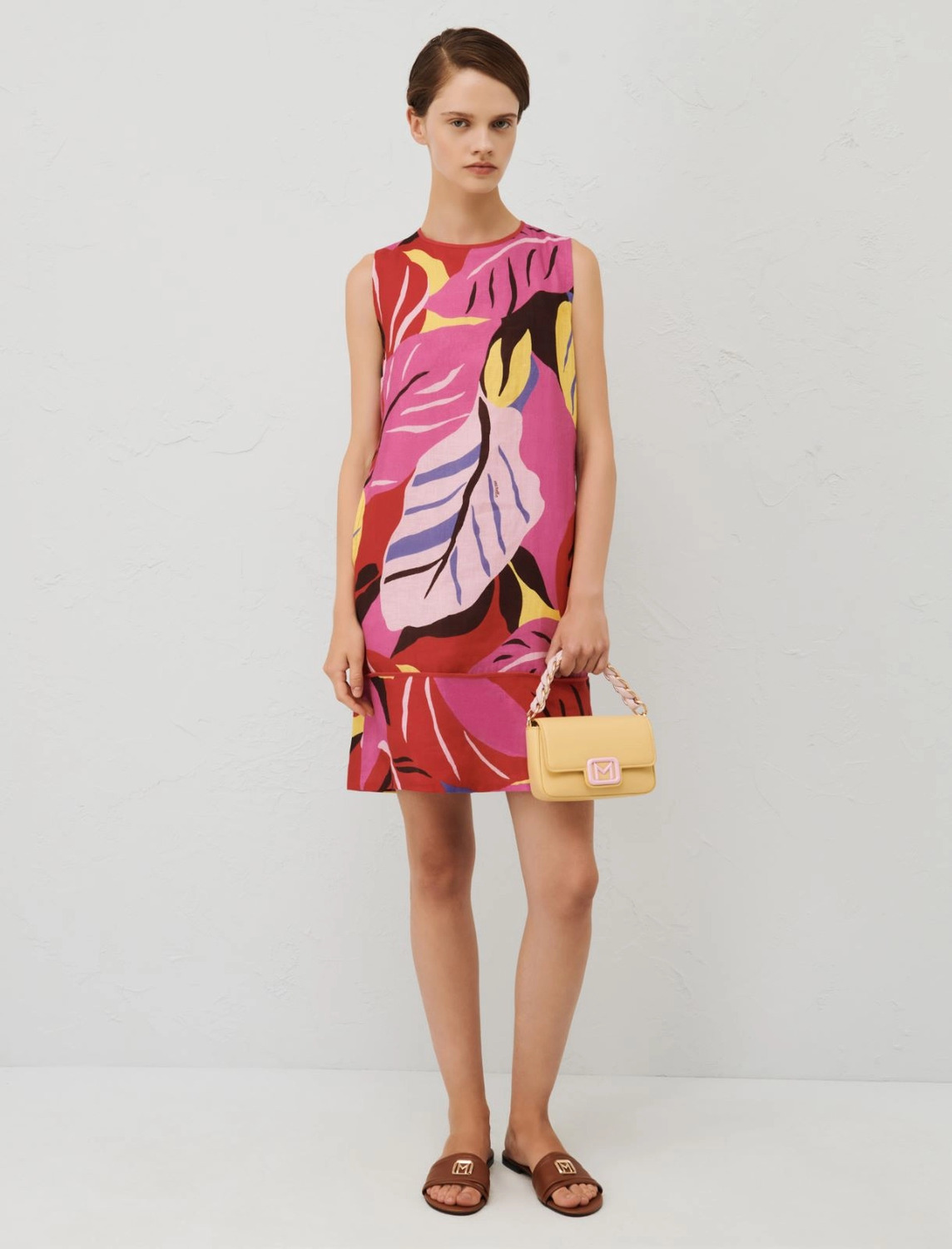 abito in lino a fantasia alby marella pe 24.