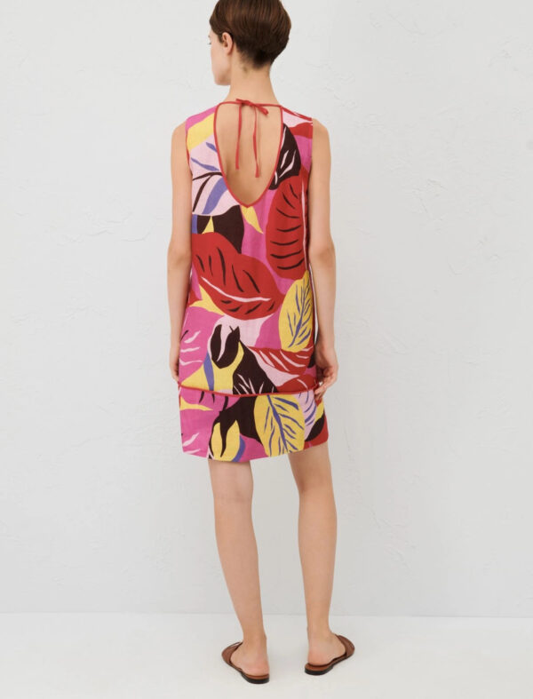 abito in lino a fantasia alby marella pe 24.