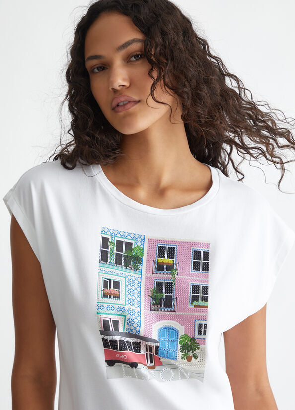 t-shirt liu jo pe 24. art. ma4338