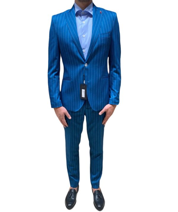 abito gessato slim mulish pe 24.