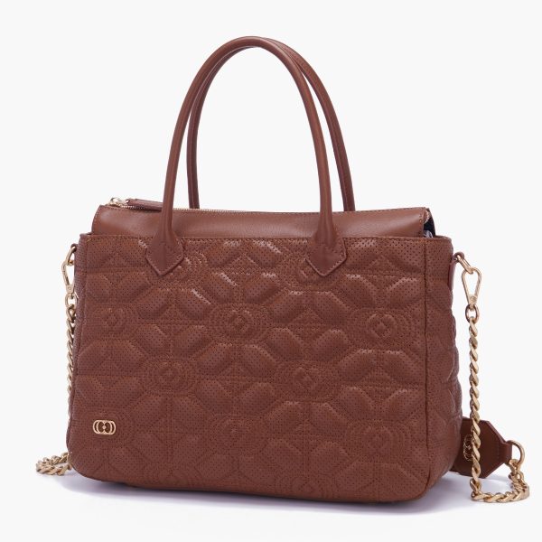 borsa a mano in pelle imbottita 141p-lb-282-lea la carrie pe 24.
