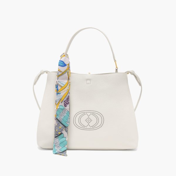 borsa shopping in pelle martellata 141p-db-210-tbl la carrie pe 24.