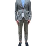 abito slim drop 9 principe di galles manuel ritz pe 24.