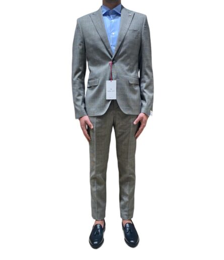 abito slim drop 9 principe di galles manuel ritz pe 24.