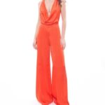 Tuta in crêpe fluido con accessorio reggiseno tu02042e2 elisabetta franchi pe 24