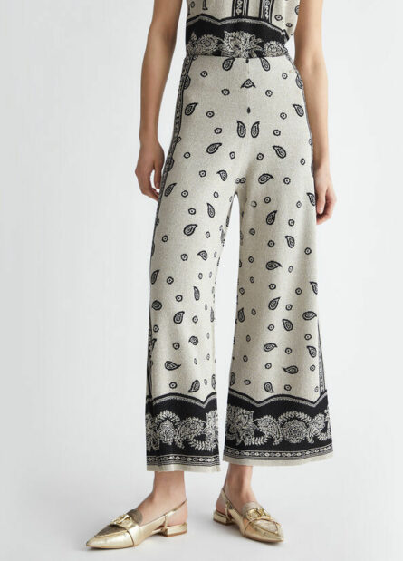 pantalone in maglia liu jo pe 24. art. ma4239 ma587