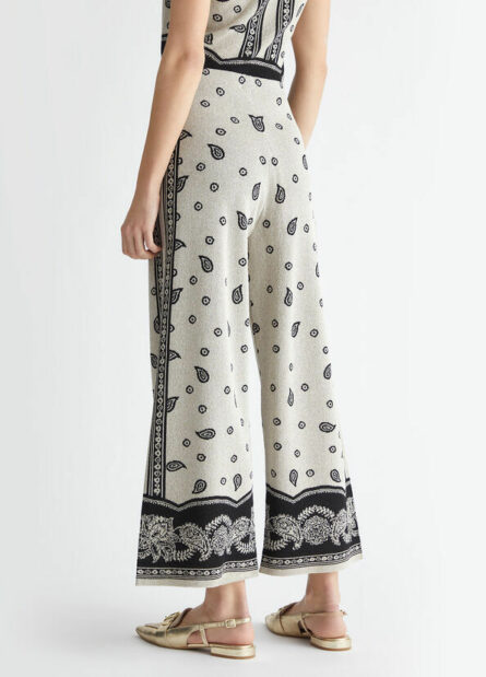 pantalone in maglia liu jo pe 24. art. ma4239 ma587