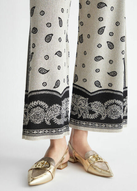 pantalone in maglia liu jo pe 24. art. ma4239 ma587