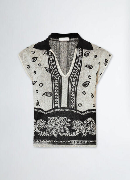 pantalone in maglia liu jo pe 24. art. ma4239 ma587