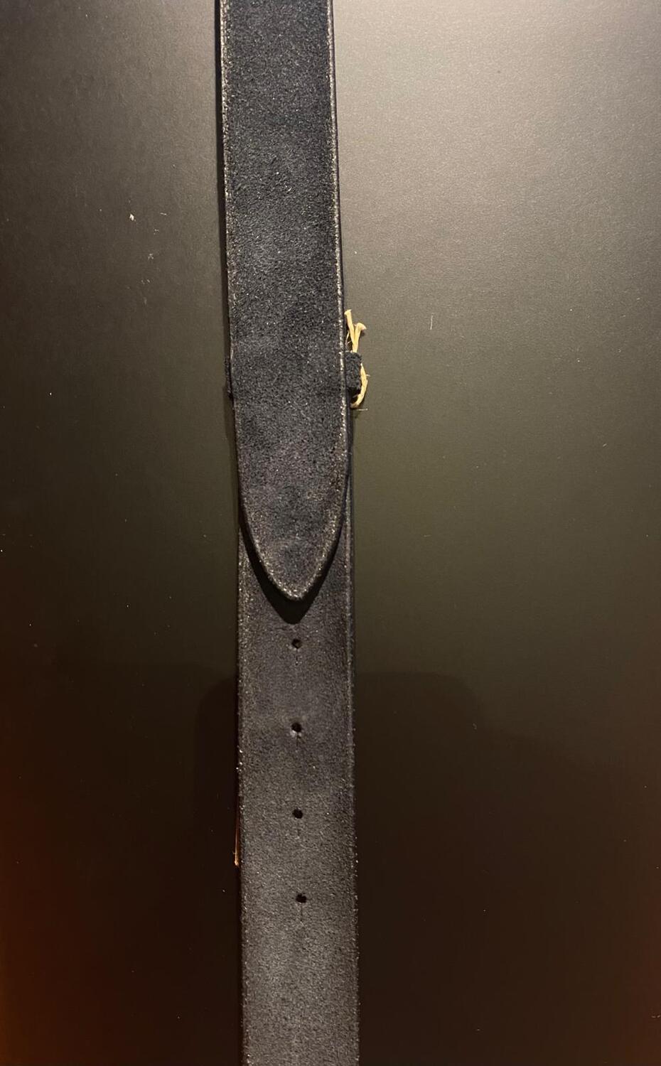 cintura in pelle scamosciata alberto luti pe 24.