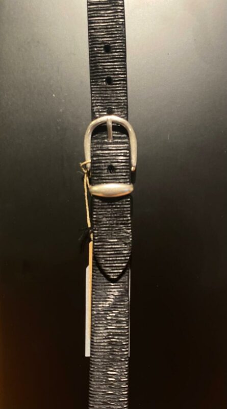 cintura in pelle lavorata alberto luti pe 24.