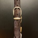 cintura in pelle lavorata alberto luti pe 24.