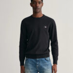 maglia girocollo regular fit gant ai 23.24.