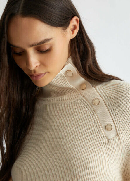 maglia con bottoni e tasca liu jo a.i.24.25. art. wf4475