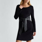 abito in maglia con cintura liu jo a.i.24.25. art. wf4531
