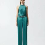 pantalone tailored in satin pinko a.i.24.25. mod. laon