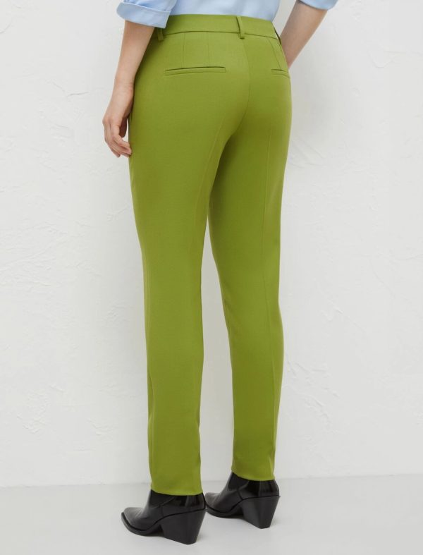 Pantaloni a sigaretta sofocle marella ai 24.25.