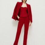 Pantaloni slim sartoriali folle marella ai 24.25.