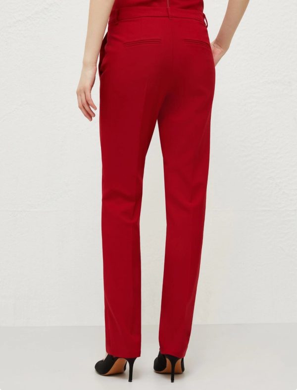 Pantaloni slim sartoriali folle marella ai 24.25.