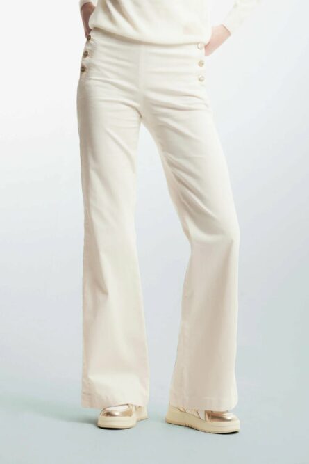 pantalone con dettaglio bottoni saphira kocca ai 24.25.