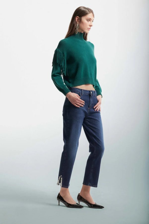 maglia con frangie dafni kocca ai 24.25.