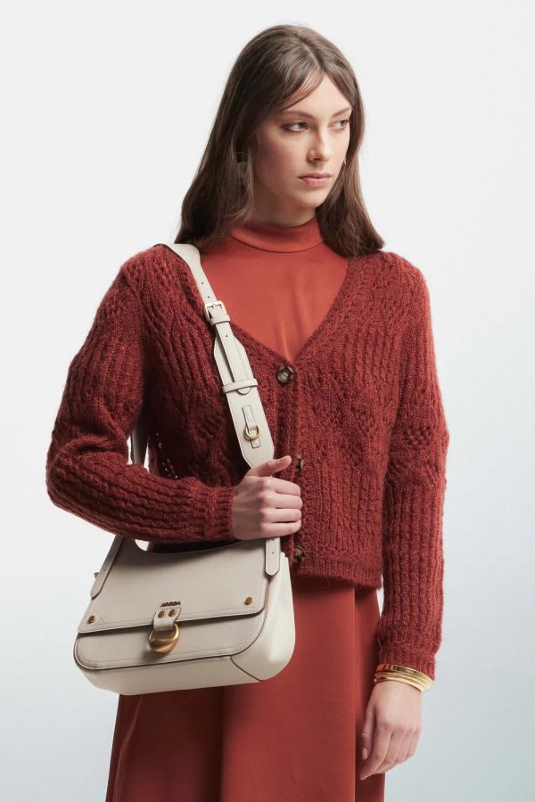 cardigan in maglia traforata quinta kocca ai 24.25.