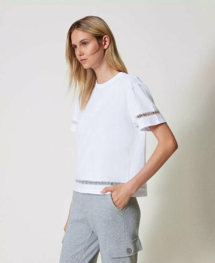 t-shirt twin set ai 24.25. art. 242tp2501