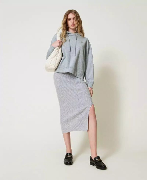 gonna in maglia twin set ai 24.25. art. 242tp3712